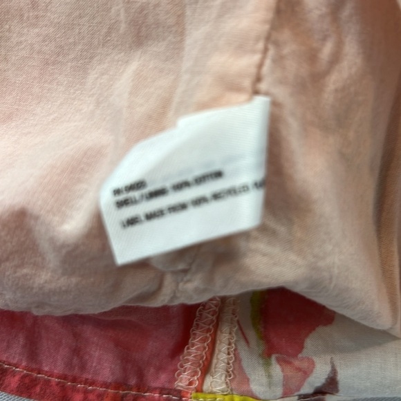 Girls Gap Pink Floral Print Spaghetti Strap Dress Size Large 10 - Picture 4 of 4